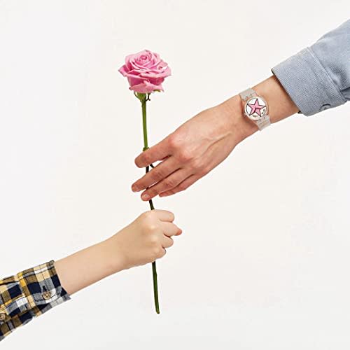 Swatch STAR MOM Gent SO28Z108 Transparent Watch