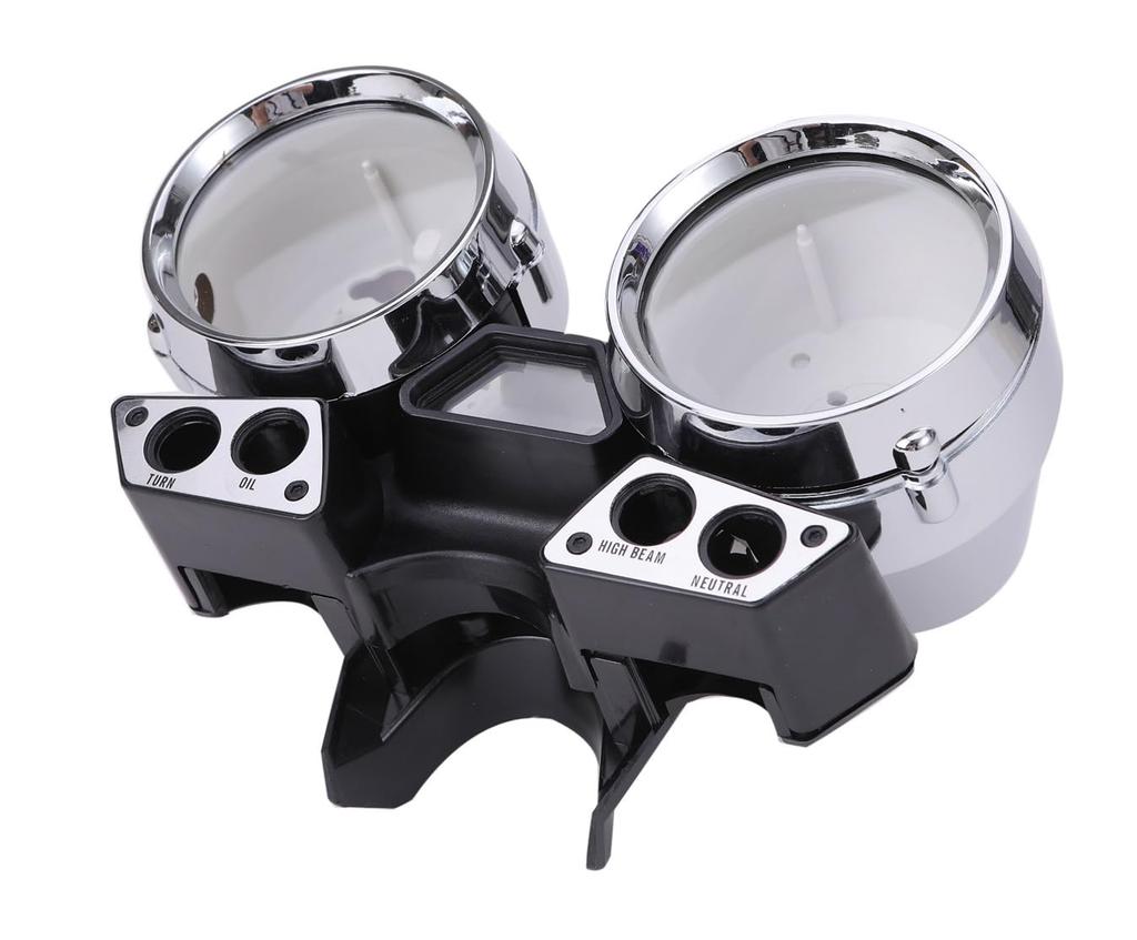 Yamaha meter chrome for XJR400 XJR1200 Aftermarket custom cover/meter case, plated, (early model), XJR400R, XJR400S, XJR400RR, 4HM, etc. part, part.