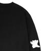 GRAVER [Unisex] Elbow I Love Bear Sweatshirt_Black