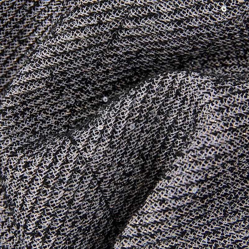 Women's Lyocell Blend French Style Patchwork Sleeveless Mini Dress