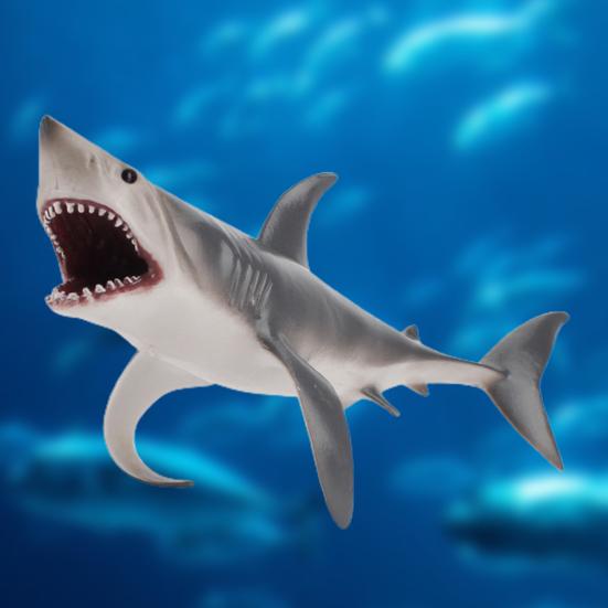 Animal Figurine Simulated Desktop Decoration Mammoth Megalodon Dire Wolf Ancient Animals Model Sculpture Educational Toys for Home