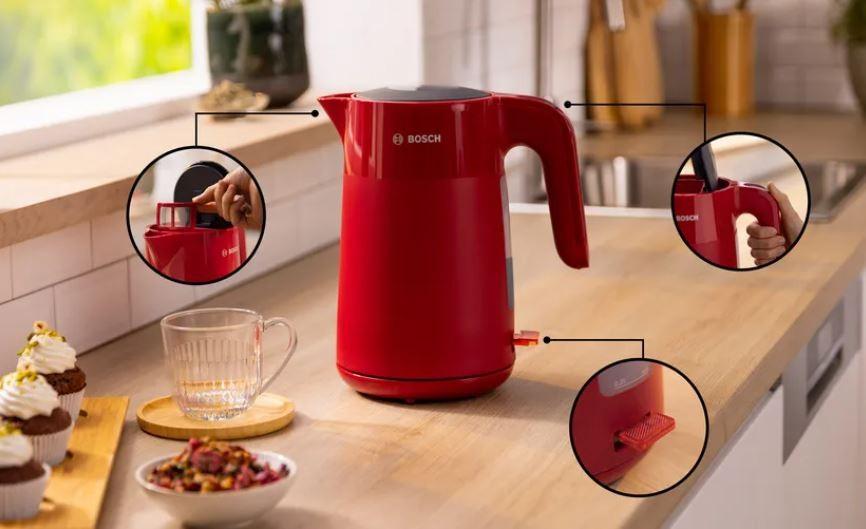 Wasserkocher 1,7l MyMoment TWK2M164 rot