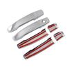 ABS Chrome Side Door Handle Frame Cover Trim For 2013- Buick Encore 8pcs