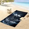 Name Custom Jul album Poster Print Beach Towel, Large Soft Quick Dry Towel for Beach Camping Swimming