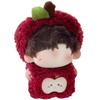Fluffy Fruit Kigurumi Plush Kigurumi Otaku Doll Kpopdoll Costume (10cm) - Red, Clothes, Accessories, Activities, Mascot, [Used]