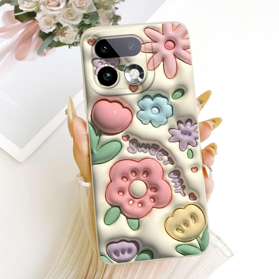 For Realme 16 Pro Plus RMX5131 Phone Case For Realme 16 Pro+ Cover Silicone Luxury Fashion Cute Cartoon Funny Painted Casing