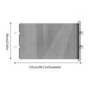 Heavy Duty Dog Barrier Fence with Hooks Insulated Net Foldable Breathable Mesh Mirror Door Pet Security Gate for Indoor Outdoor