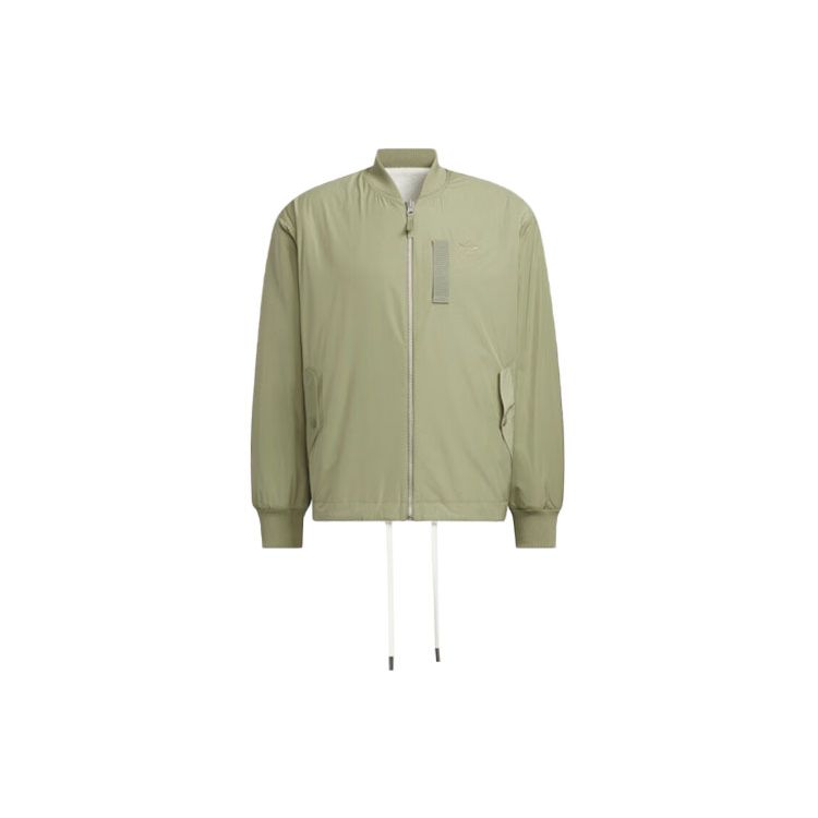 adidas Originals Unisex Olive Green Reversible Sherpa Jacket IN0990 S