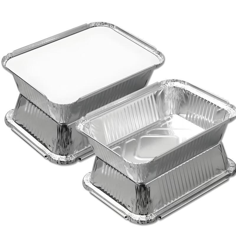 Handun Thickened Rectangular Aluminum Foil Containers with Lids