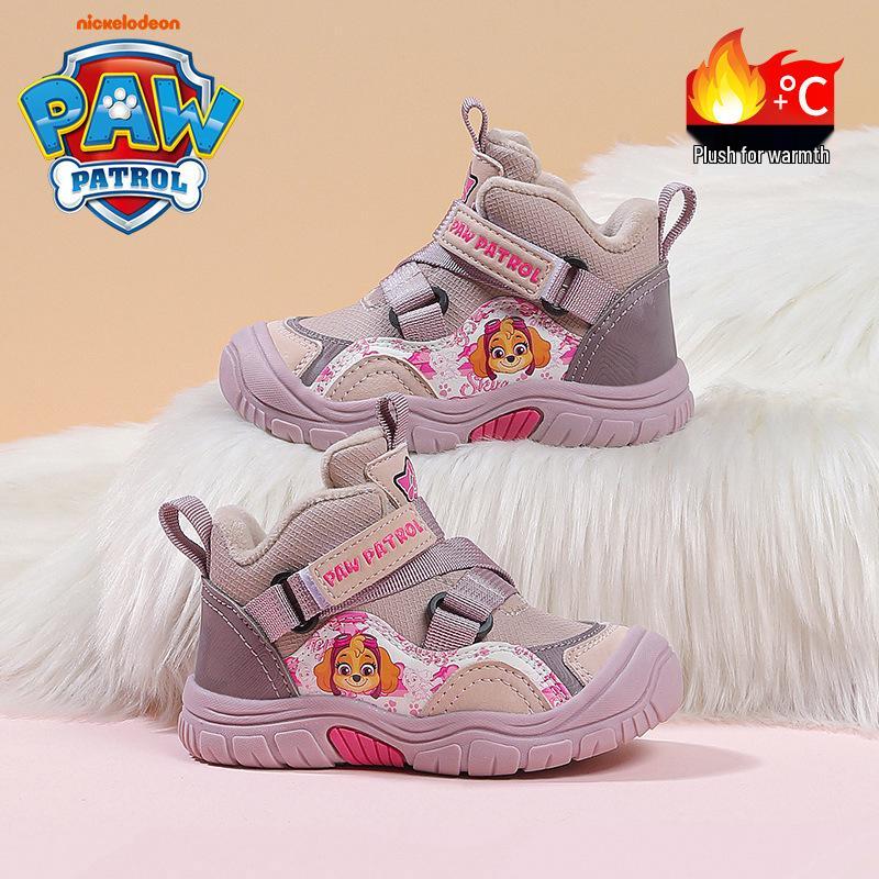2025 Winter Paw Patrol Kids' Non-slip, Thickened, Dirt-resistant Cotton Shoes