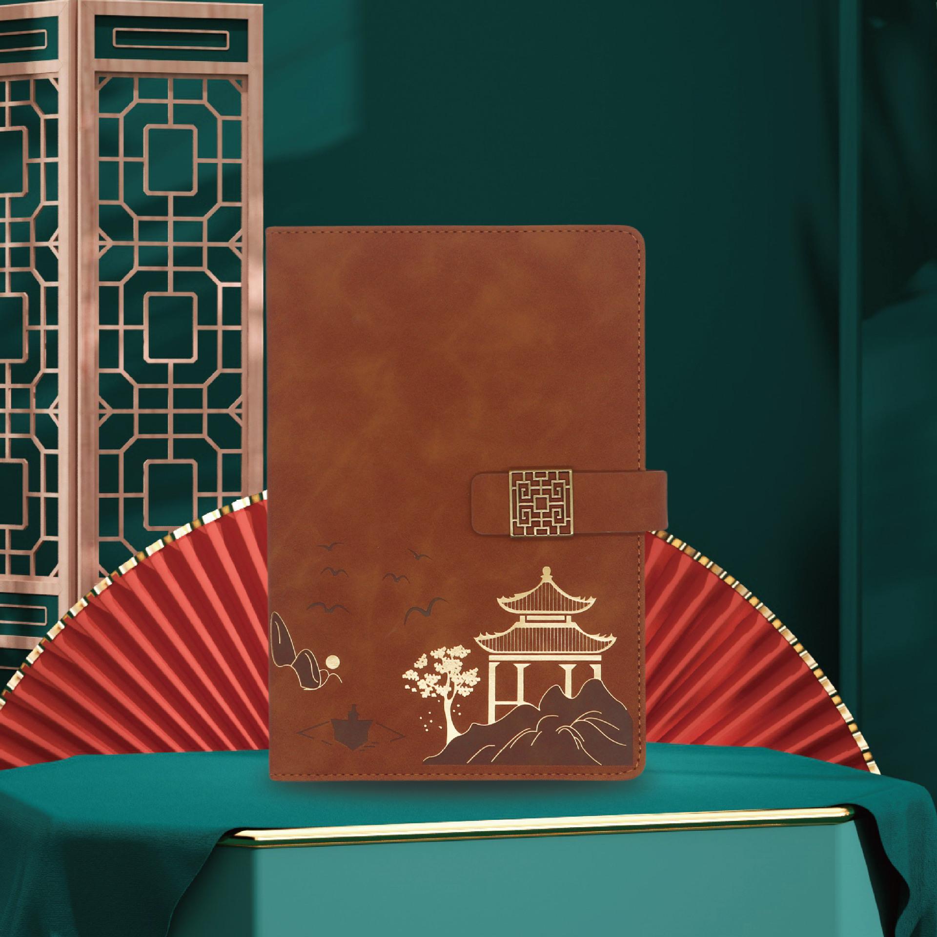 

Блокнот в китайском стиле Подарочная коробка Блокнот Офисный блокнот Сувенир Package A