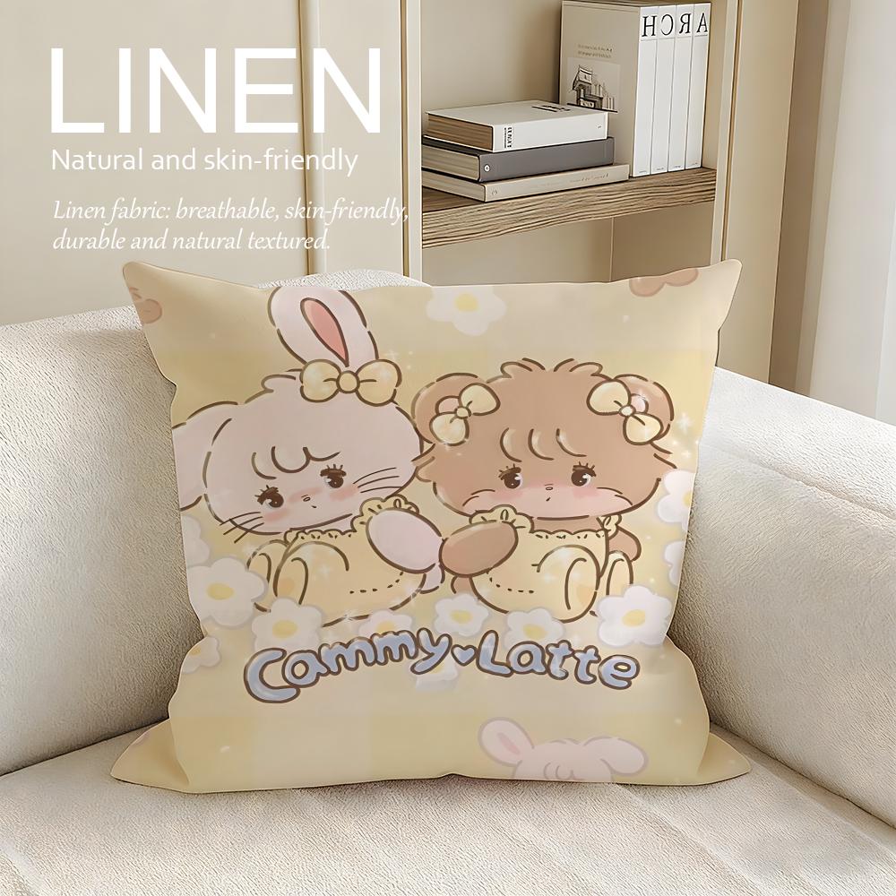 

Cute Mikko Cushion Cover Pillowcase Set Pcs x x Breathable Washable Sofa Cushion Cover 30X30cm