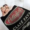 Peterbilt Class Pays 1939 Throw Blanket Decoratives Funny Gift Baby Extra Large Throw Blankets