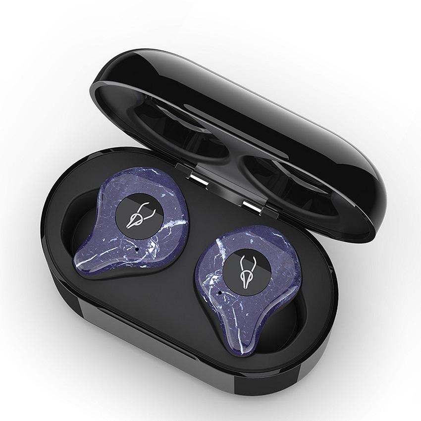 Sabbat X12 Ultra Galaline Wireless Earbuds with aptX and AAC Bluetooth 5.0 Support Blue