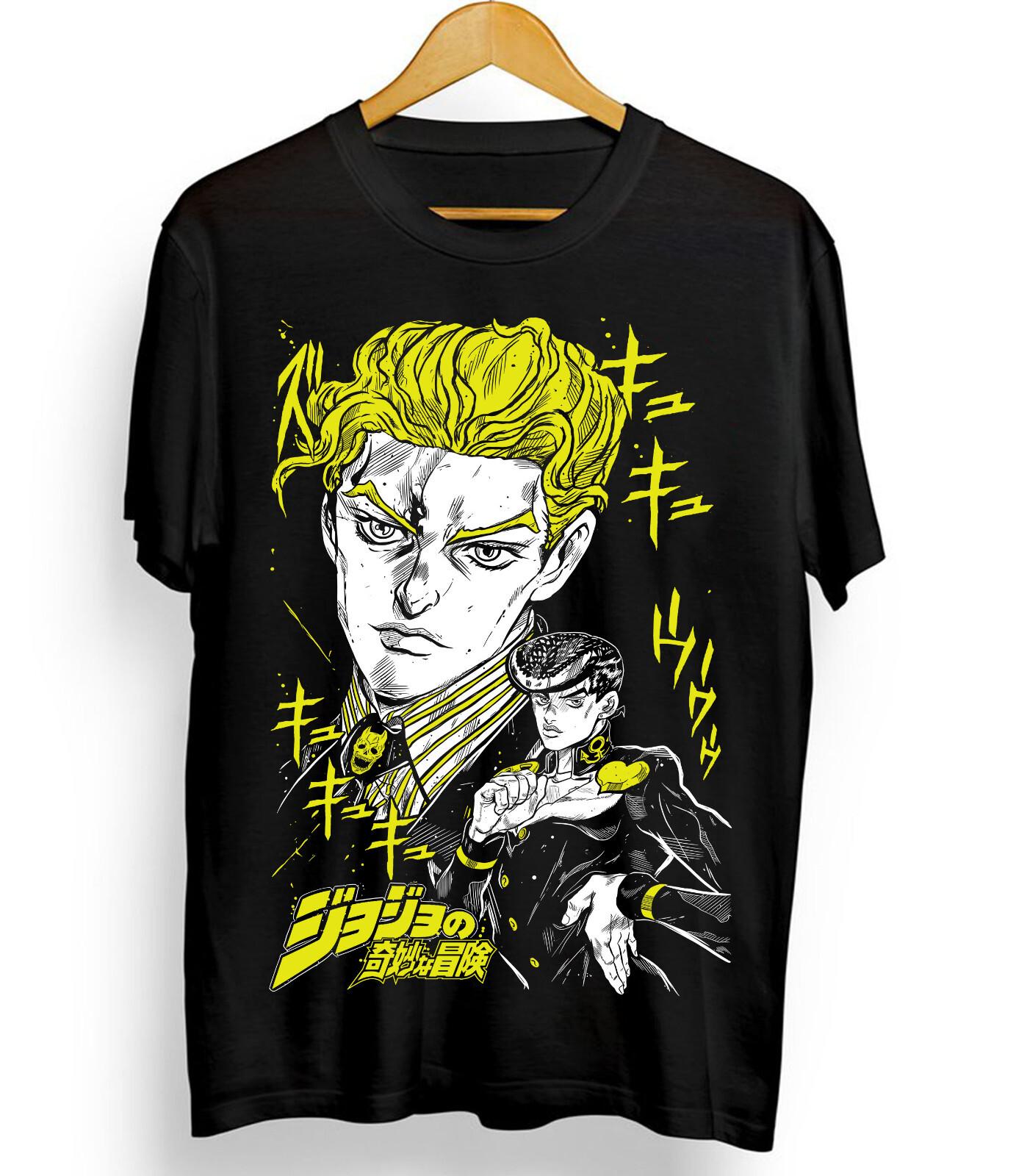 Josuke Kira T-shirt JoJo Bizarre Shirt Anime Shirt Manga Graphic Tee All Size S