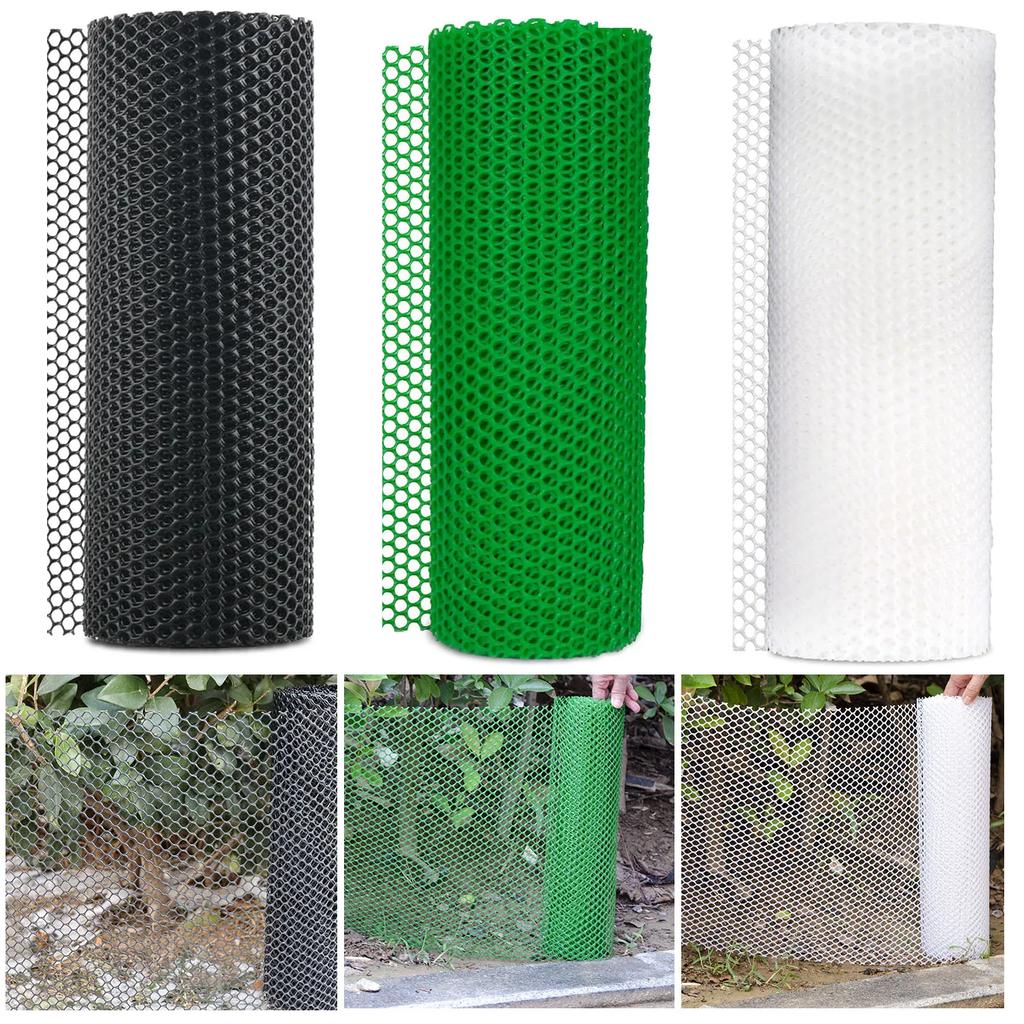 1/2roll Plastic Protective Nets for Poultry Farms, Family Balconies, Plastic Protective Nets, and Fall Prevention Nets 40x300cm