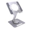 Aluminum Alloy Tablet Stand Rotating Foldable   Desktop Phone Tablet Holder Hollow Out Heat Dissipation for Live Streaming Drawing