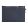 Bally Letter Logo Zip Closure Calfskin Clutch Men clutch Navy-Blue 6232049