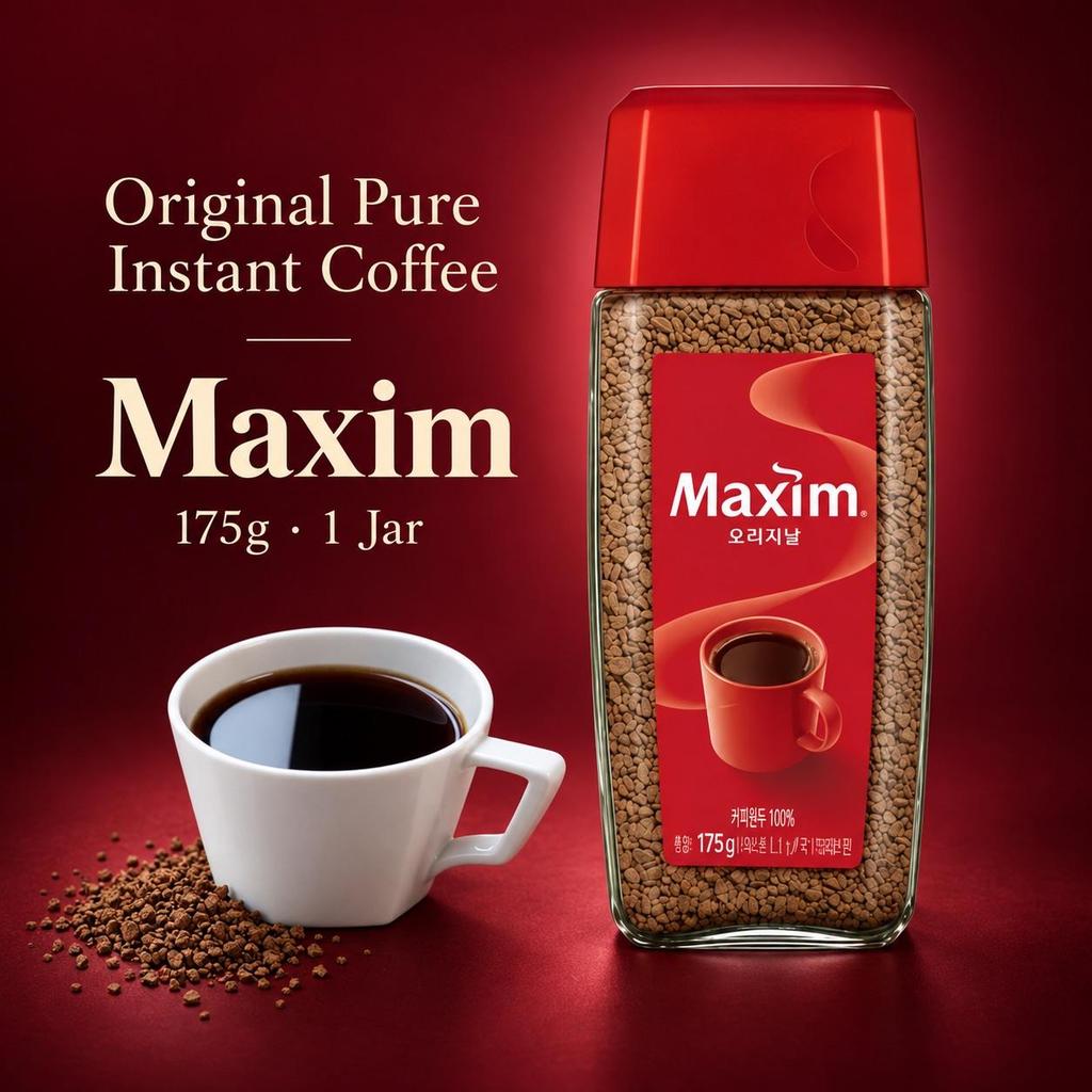 Maxim Original Bottled Pure Instant Coffee 175g
