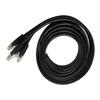 För PC Router Hållbar svart PVC CAT5 RJ45 Ethernet LAN Network Patch-kabel