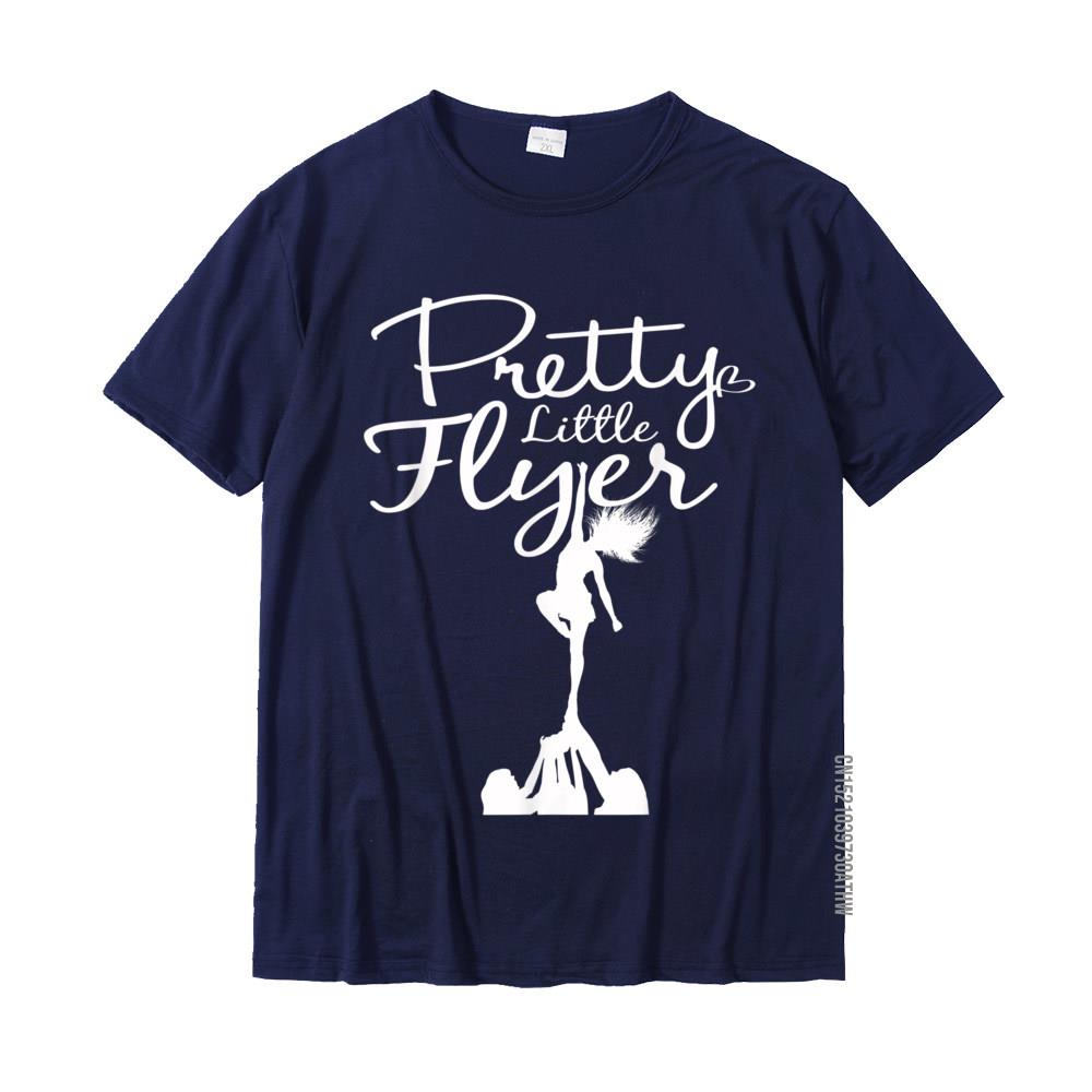 Pretty Little Flyer  Funny Cheerleading Squad T Shirt TShirt Cotton Normal Tops  Tees Fitted Mens Top TShirts Group