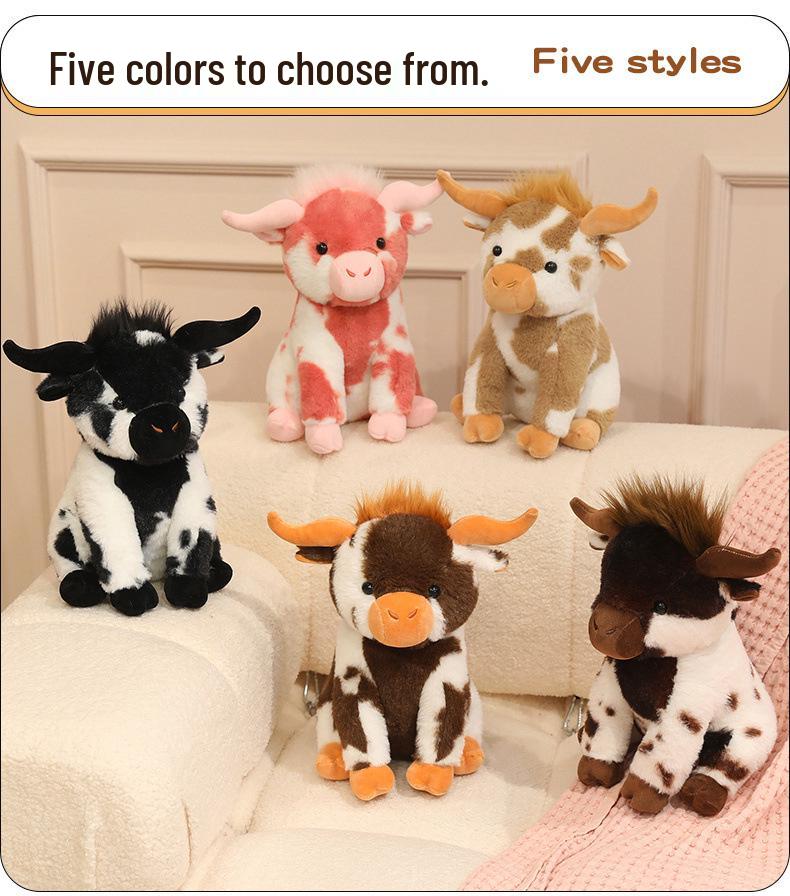 Children's Plush Soothing Milk Cow Doll – Soft Hugging Sleep Toy Gift