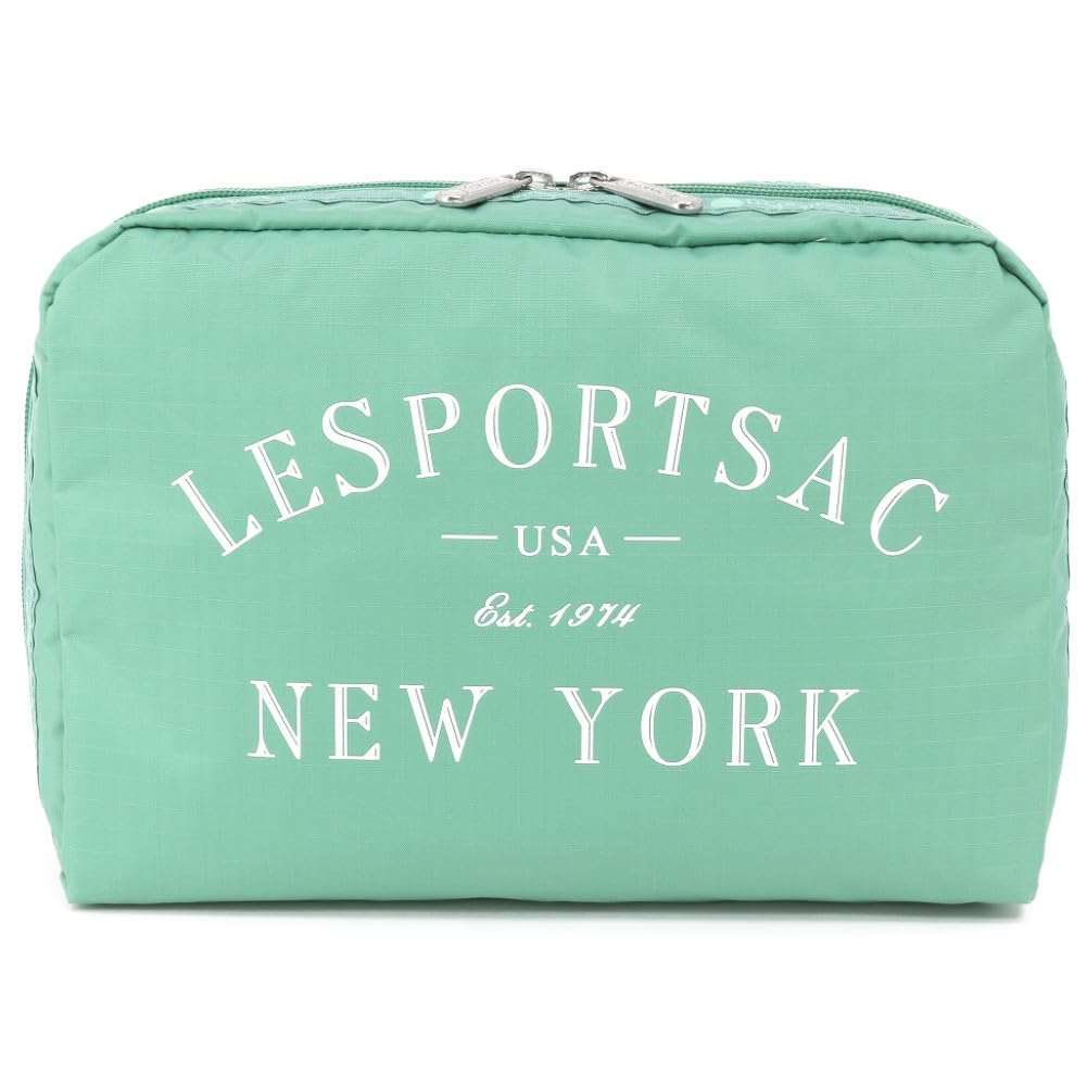 

Pouch 7121 EXTRA LARGE RECTANGULAR COSMETIC H140 SAGE GREEN LOGO COSM [LeSportsac] [item]