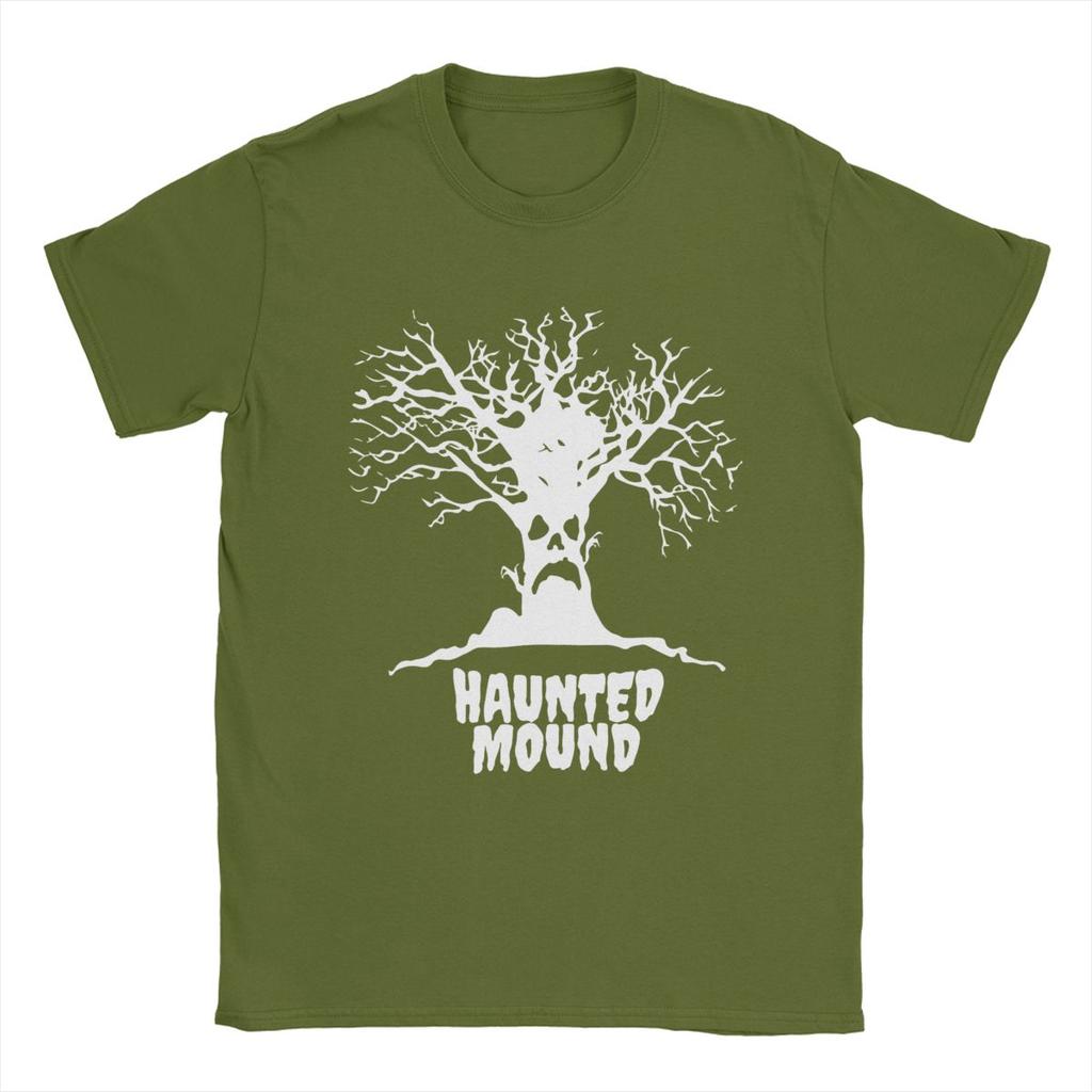 Magliette divertenti Haunted Mound Sematary Harold per uomo donna maglietta in cotone idea regalo abbigliamento