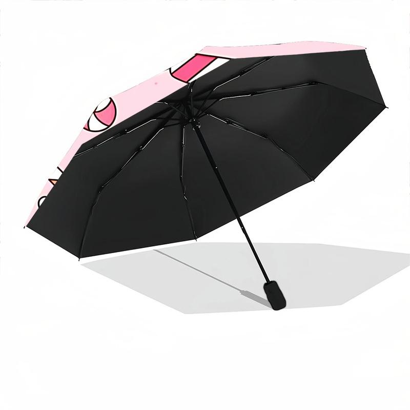 1 pièce Parapluie Automatique Motif Bonbons - Ouverture Et Fermeture Automatiques, Structure Robuste en Fer, Occasions Formelles yy251018123