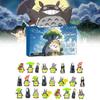 Enchanting Totoro Figurine Collection Featuring 24 Blind Box Sets With Unique Designs