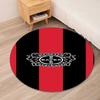 Bayer Leverkusen Printed Round Rug Carpet Chair Rug Area Rug Entryway Doormats,for Office Chair Living Room Bedroom Kitchen Room.