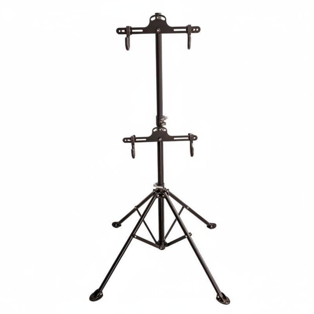 Space Saving Bicycle Repair Stand Foldable Bike Maintenance Rack Tool for Travel