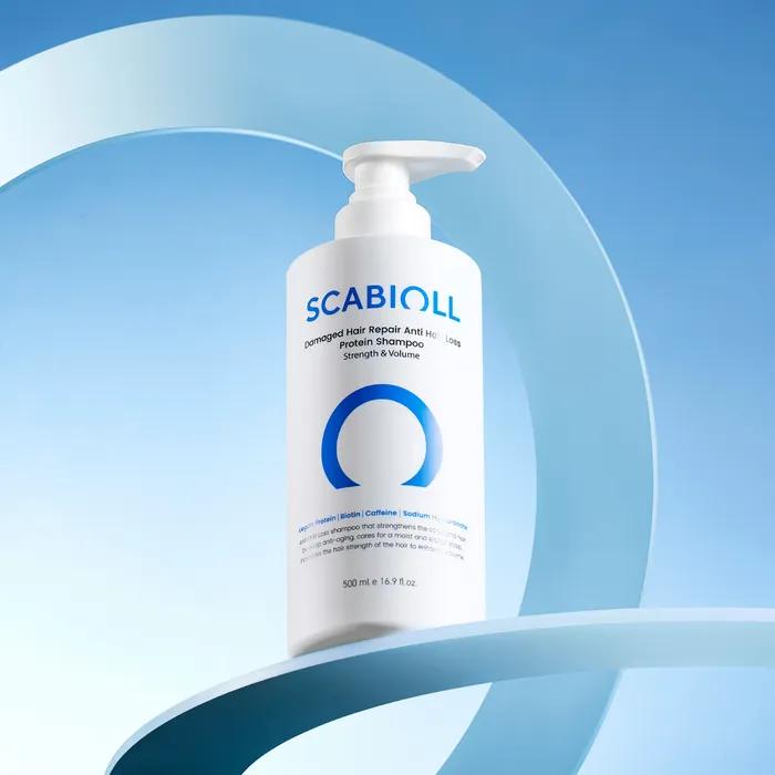 Protein-Shampoo zur Verbesserung geschädigten Haares und zur Linderung von Haarausfall 500 ml