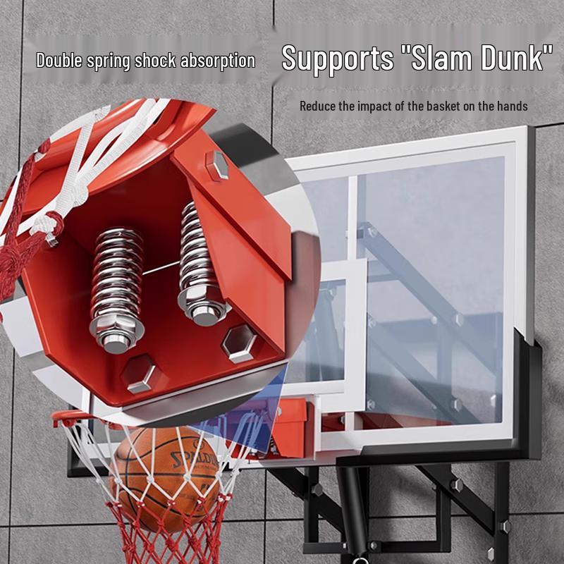 Shi Niao Adjustable Wall-Mounted Basketball Hoop