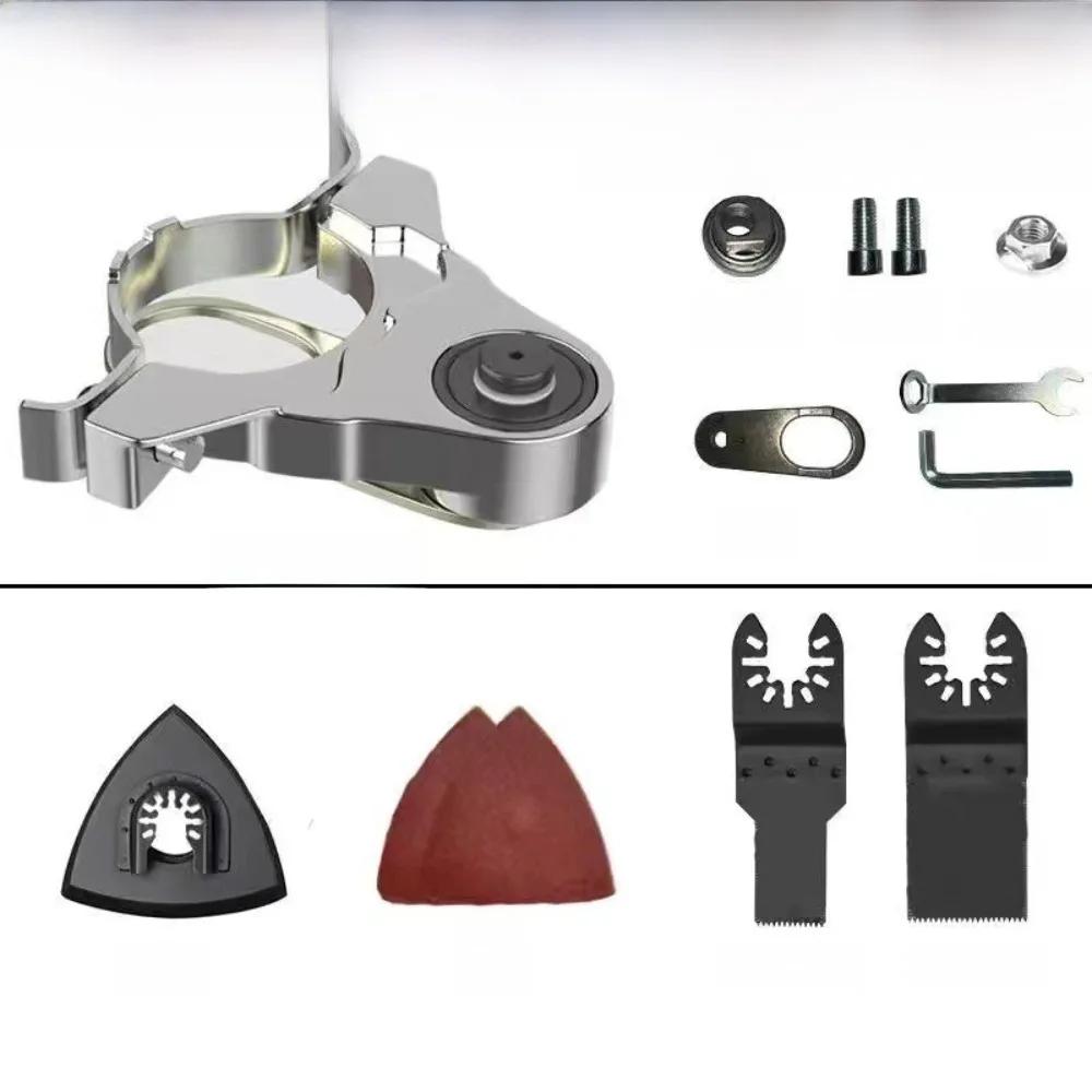 

Metal Angle Grinder Conversion Head Converter Tool Attachment Oscillating Tool Adapter Multifunctional Convenient хакі