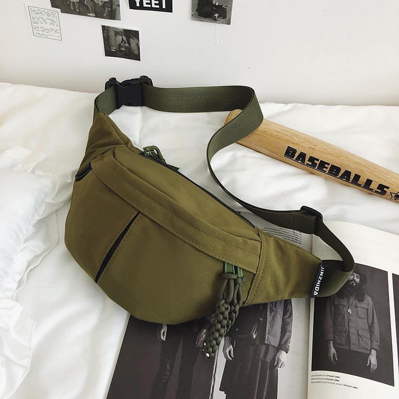 Fanny Pack Trendy Breast Bag Women's 2025 New Shoulder Bag Lightweight Sports Bag Backpack Casual Personality Versatile Messenger Bag
