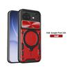 For Google Pixel 10a Case Heavy Duty Shockproof Armor Magnetic Ring Holder Slide Lens Protection Cover for Google Pixel10 A 10A