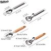 1PC Long Handle Spoon Stainless Steel Dual-purpose Ice Cream Scoop Ice Cream Scooper Multifunctional Fruit Scoop Kitchen Supplie