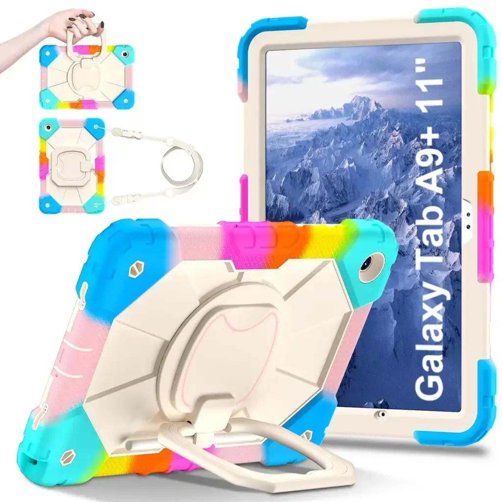 Coque Blindée antichoc Pour Samsung Galaxy Tab Tab A11 Plus 11 pouces SM-X230 X233 X235 SM-X236B A11+ Housse A9 Plus X210 X216B A9+ Tab A9 Plus 11inch