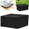 Outdoor Table Cover Rectangular Waterproof Protector Heavy Duty Oxford Cover For Outdoor For Garden Yard Backyard Farm Lawn