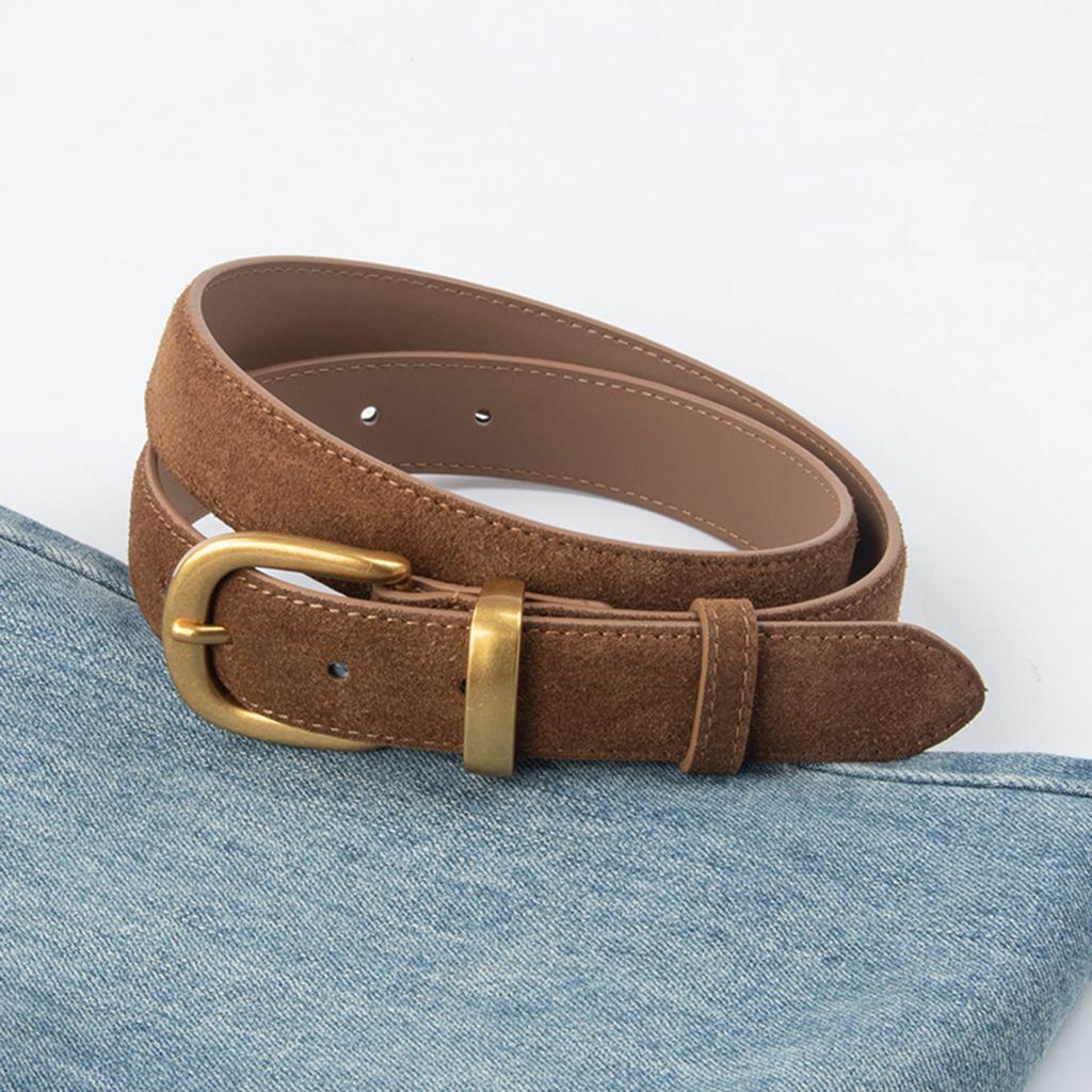 Casual Waist Belt Punk Chain for Cowboy Cowgirl Buckle Retro Vintage Buckle Waist Chain Waistband Trend Belt