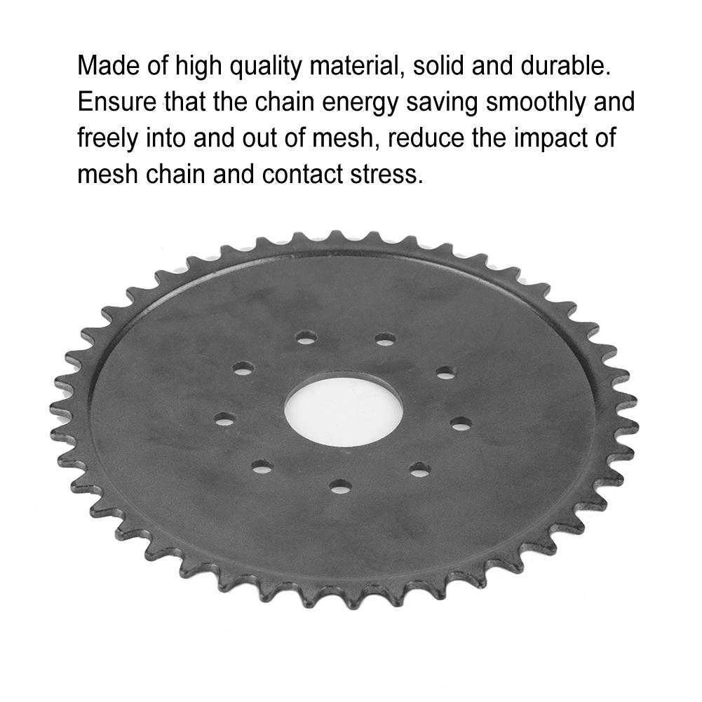 9-dierové 44-zubové reťazové koleso pre 49cc 66cc 80cc motor motorizovaného bicykla