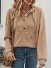 Fall/Winter Hooded Padded Long Sleeve Sweatshirt Top