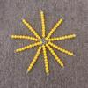 Giocattolo per Bambini Montessori Perla Gialla 100-1000 Pz Perline Giocattolo Matematico Educazione della Prima Infanzia Allenamento Prescolare Giocattoli per Bambini