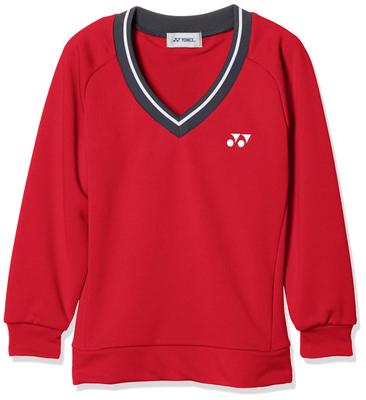 YONEX Junior Tennis Wear Sunset Red Japan Size J120 To Japanese Size Sweatshirt, 32026J, (496), (equivalent 120)