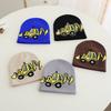 JYL DIY Excavator Kids Cap Knit Dinosaur Beanie Hat Acrylic