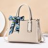 Tote Bag Women's Crossbody Bag Urban Minimalist Style PU Material Large Size Zipper Opening Soft Shape Square Daily Handbags