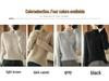 Women's Mid-Length High-Neck Wool Knit Sweater Dress for Autumn/Winter 2025 - Thickened Inner Layer