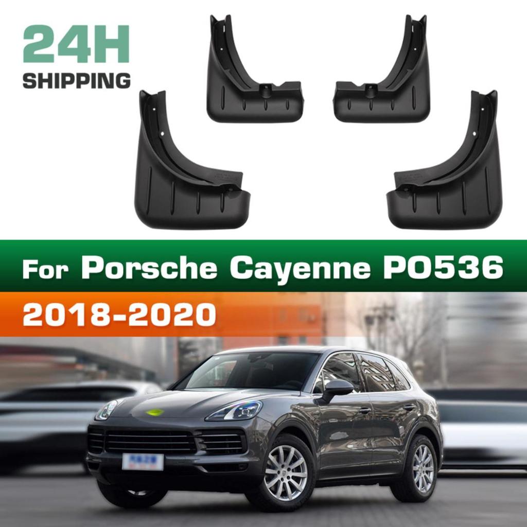 4PCS Car Mud Flaps Splash Guards Mudguards Car Mud Flaps Compatible with Porsche Cayenne PO536 2018 2019 2020