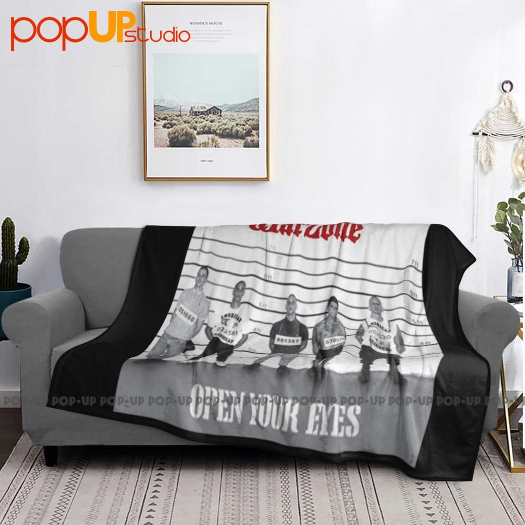 Warzone Open Your Eyes American Hardcore Punk Band Ultra-Soft Blanket Quilt Winter Sofa Cover Bed Covers